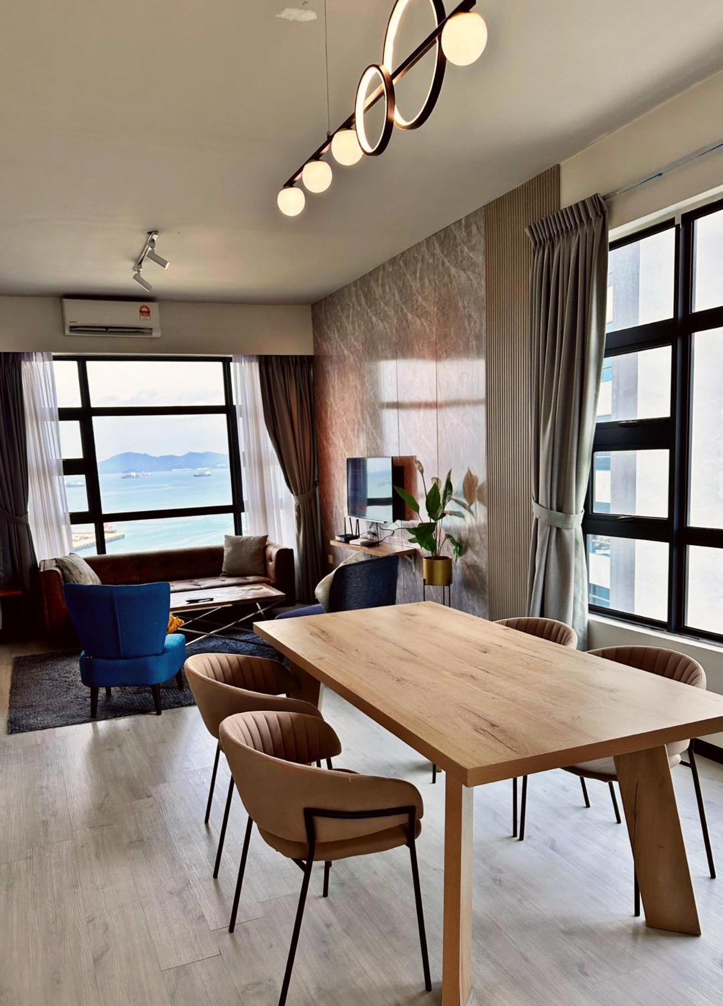 Seaview Luxury Condo Homestay 2Bed 2Bath Jesselton Quay By R2 Residence Kota Kinabalu Extérieur photo